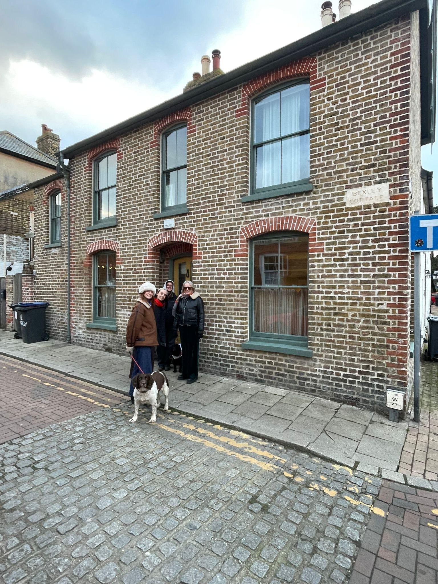 Outside of Bexley Cottage 