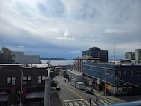 View from the corner balcony.