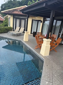 View of our villa