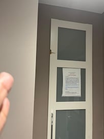 And you can’t see there is no maintenance for the cabinet