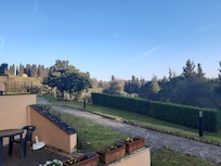 Ausblick vorm Appartement