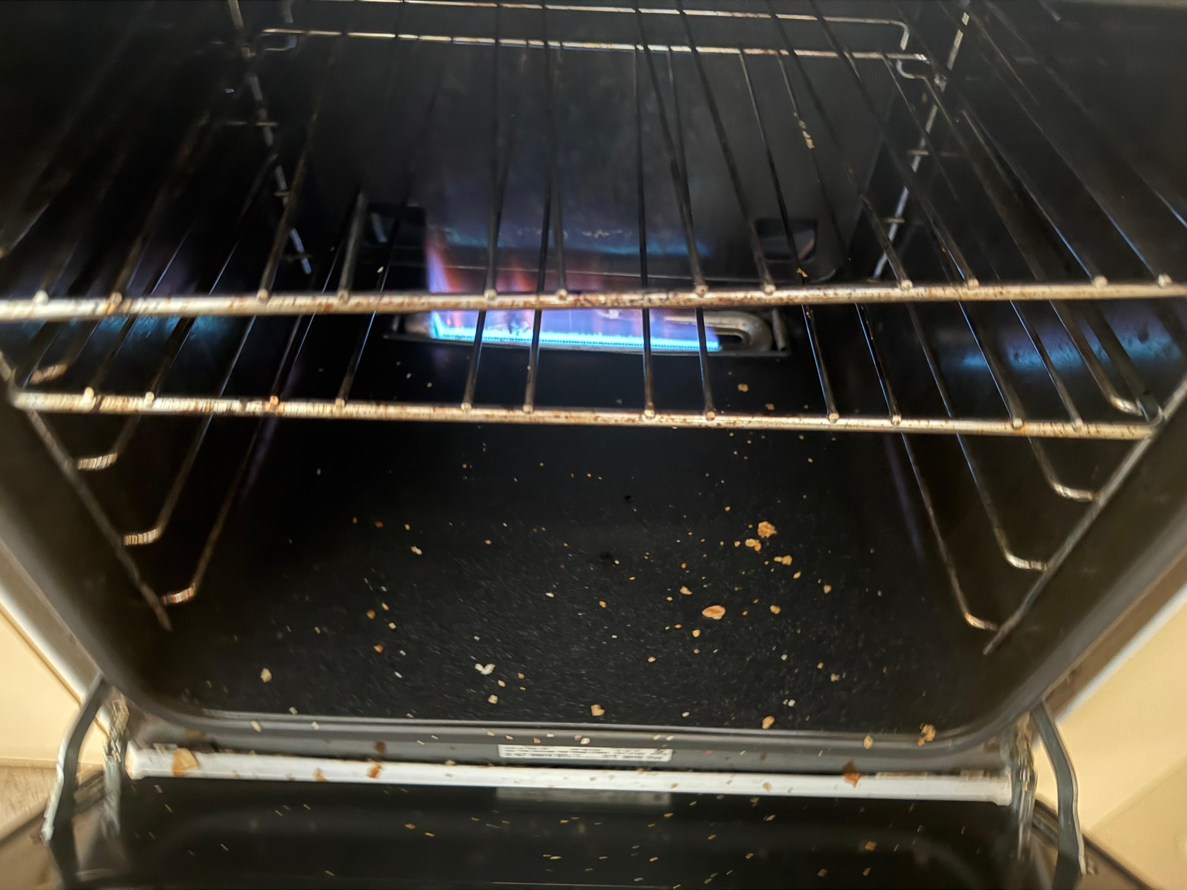 Dirty oven