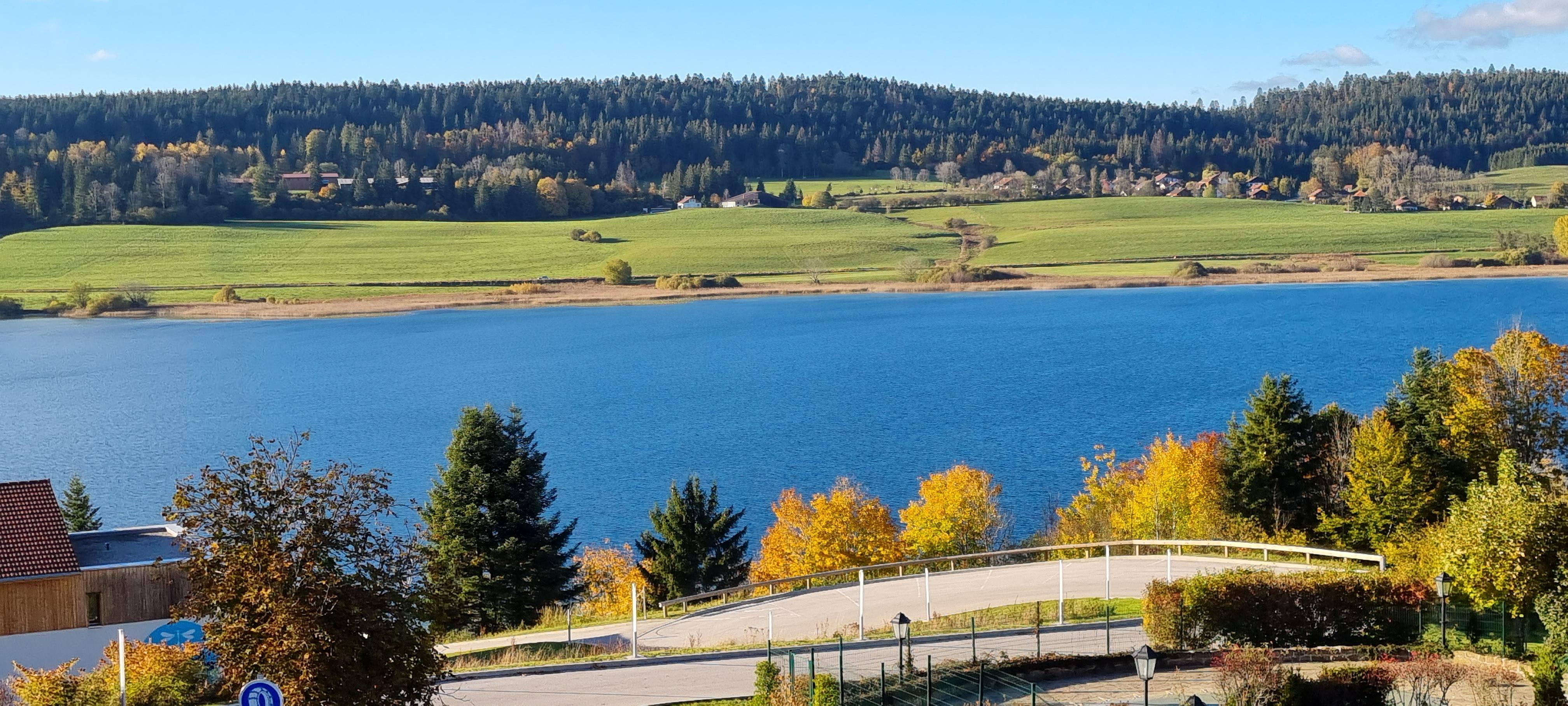 Vue depuis la chambre côté lac