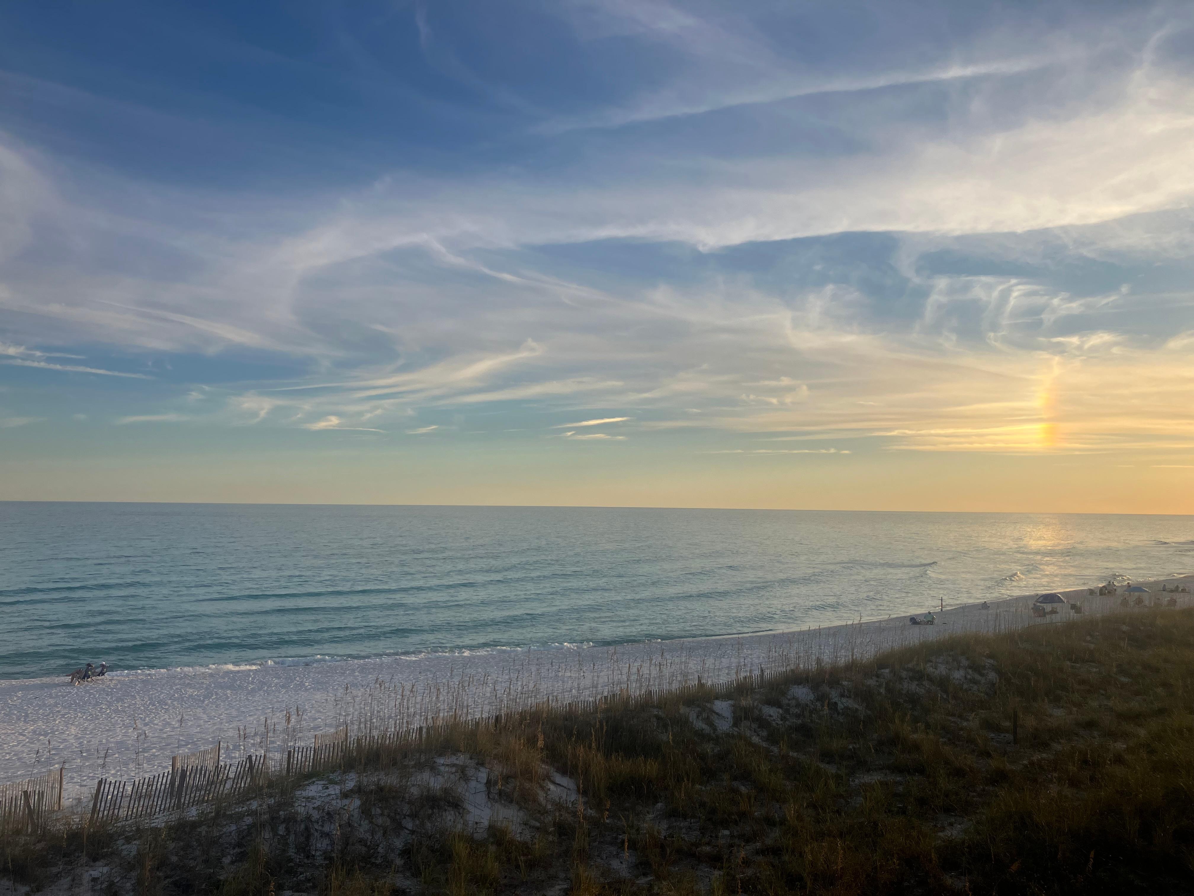 View from the balcony 