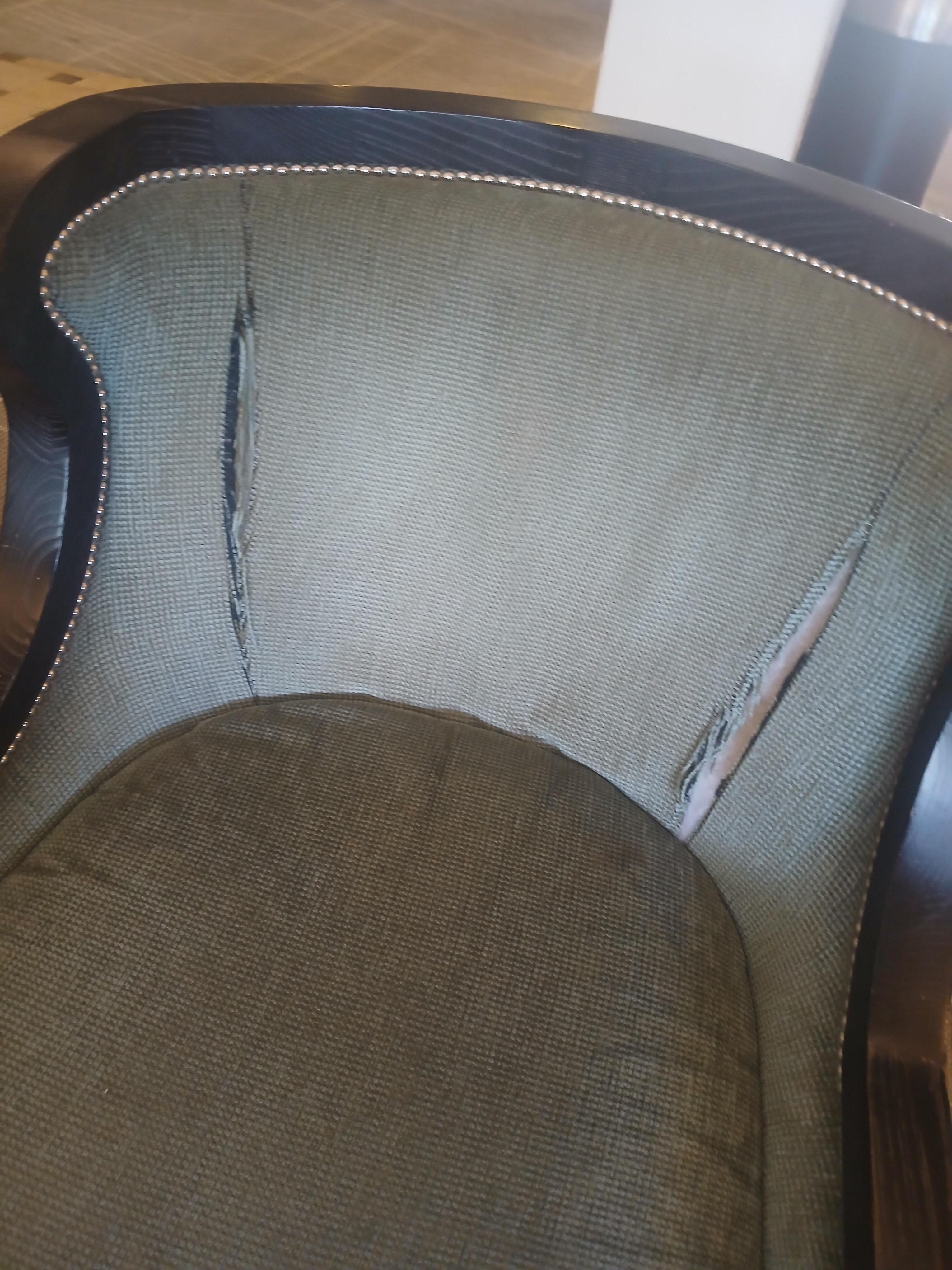 Furnish old and torn