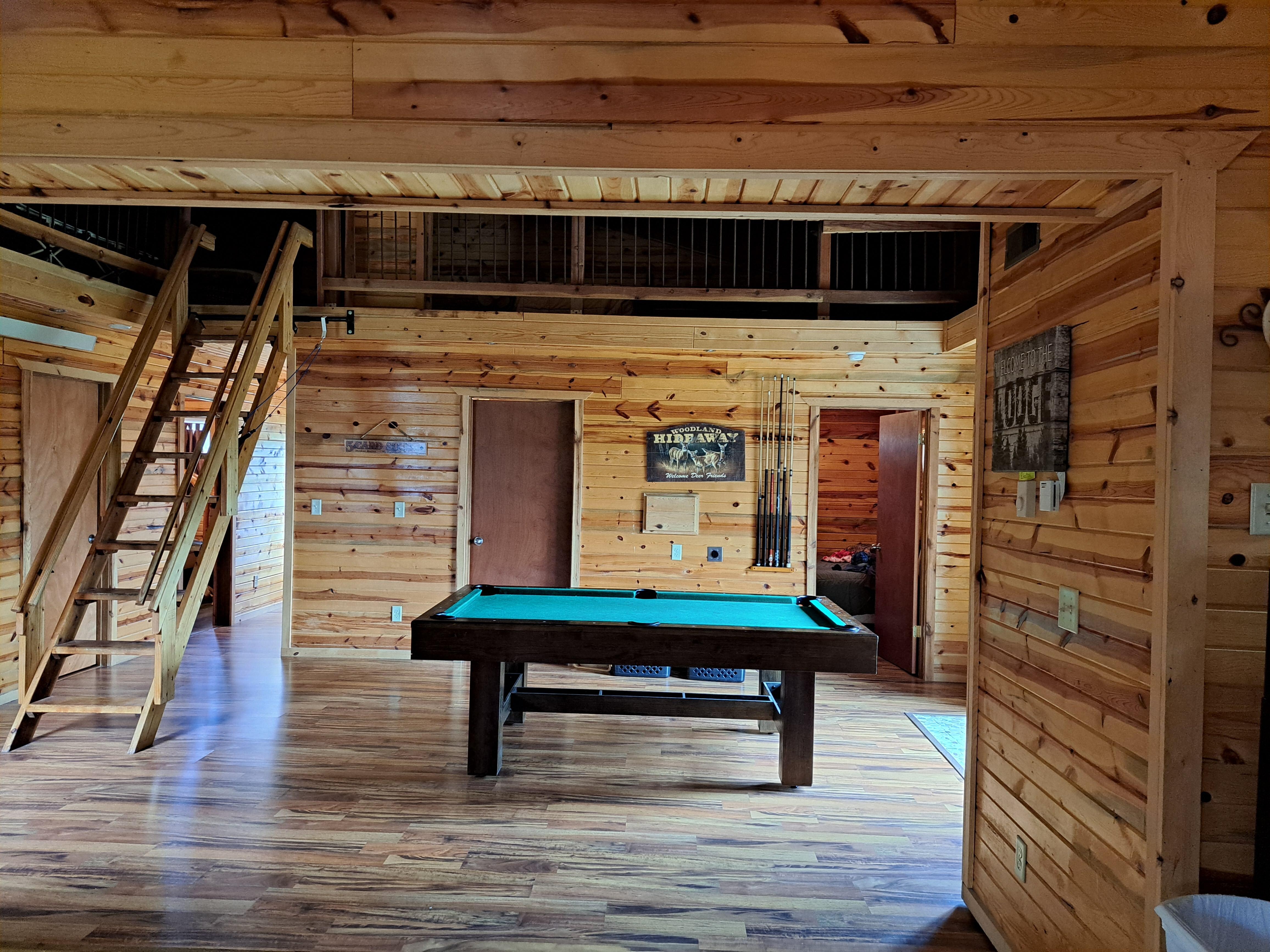 Large open area