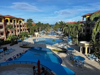 View from breakfast area