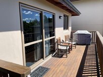 Deck view of the apartment