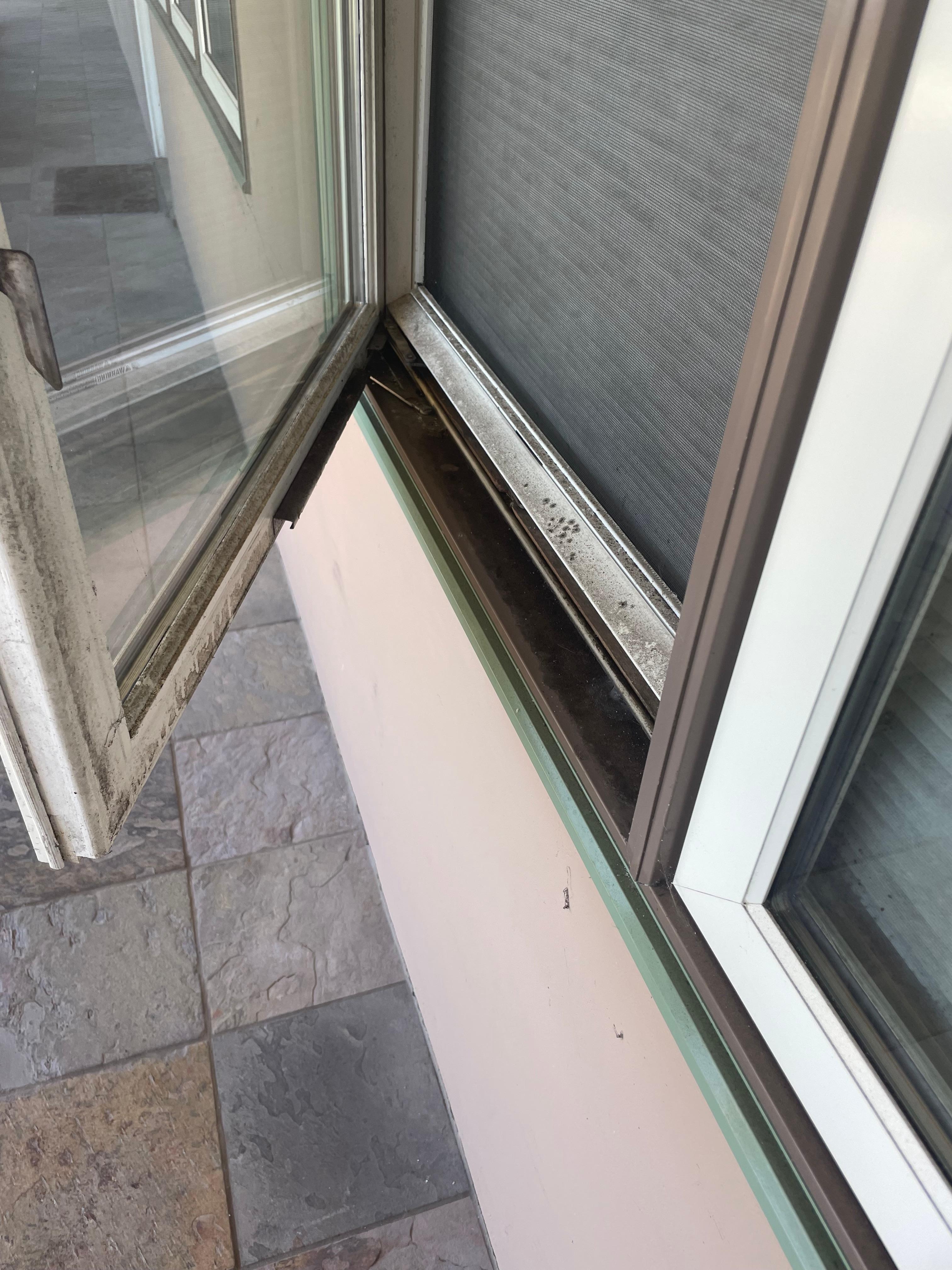 Our bedroom window had to be opened from the outside with a screwdriver and closed at night from outside.