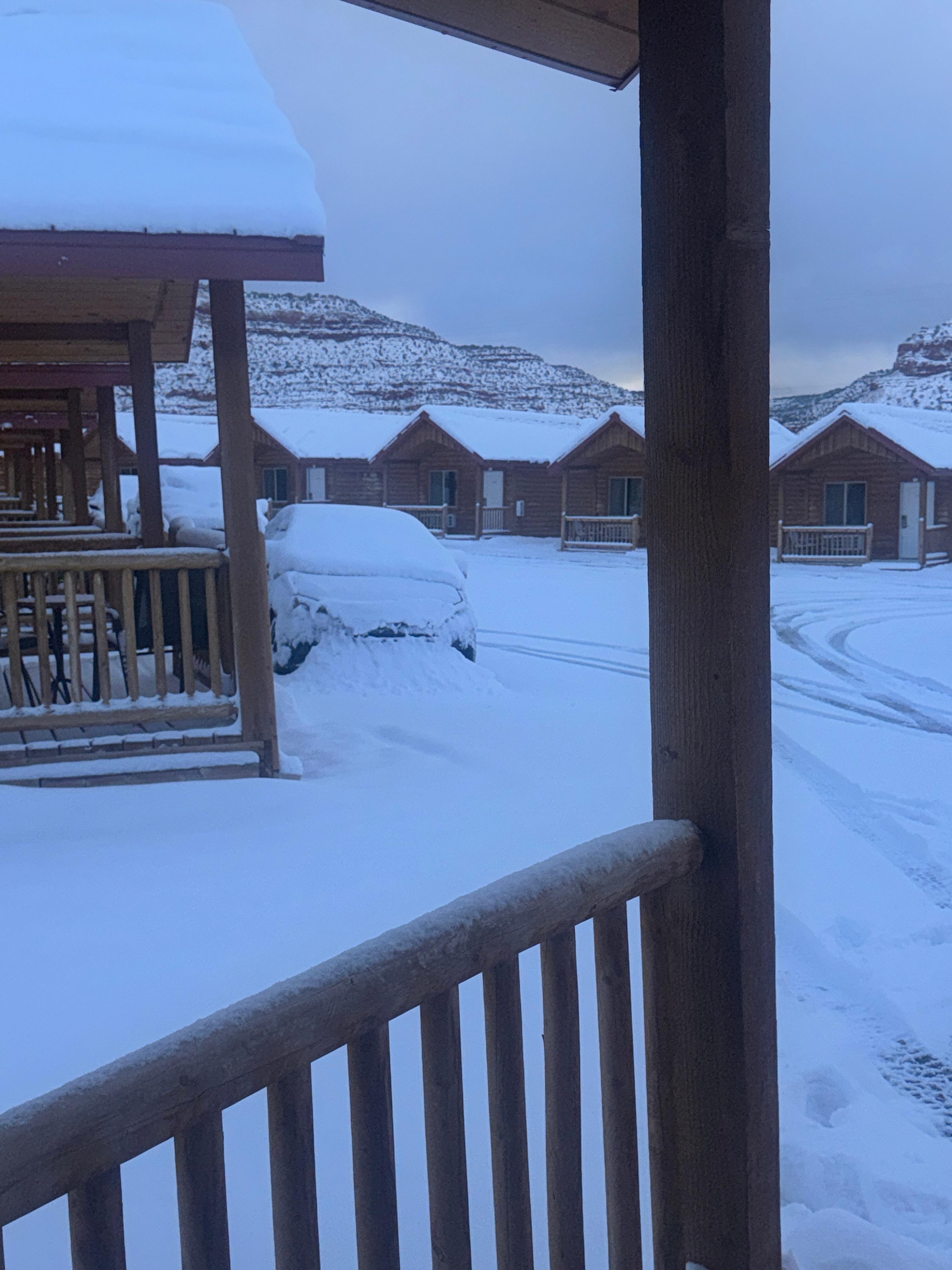 Beautiful view from our porch