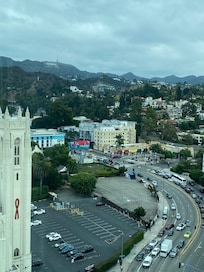 View from our hotel room.