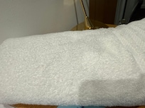 Long black hair about two feet long