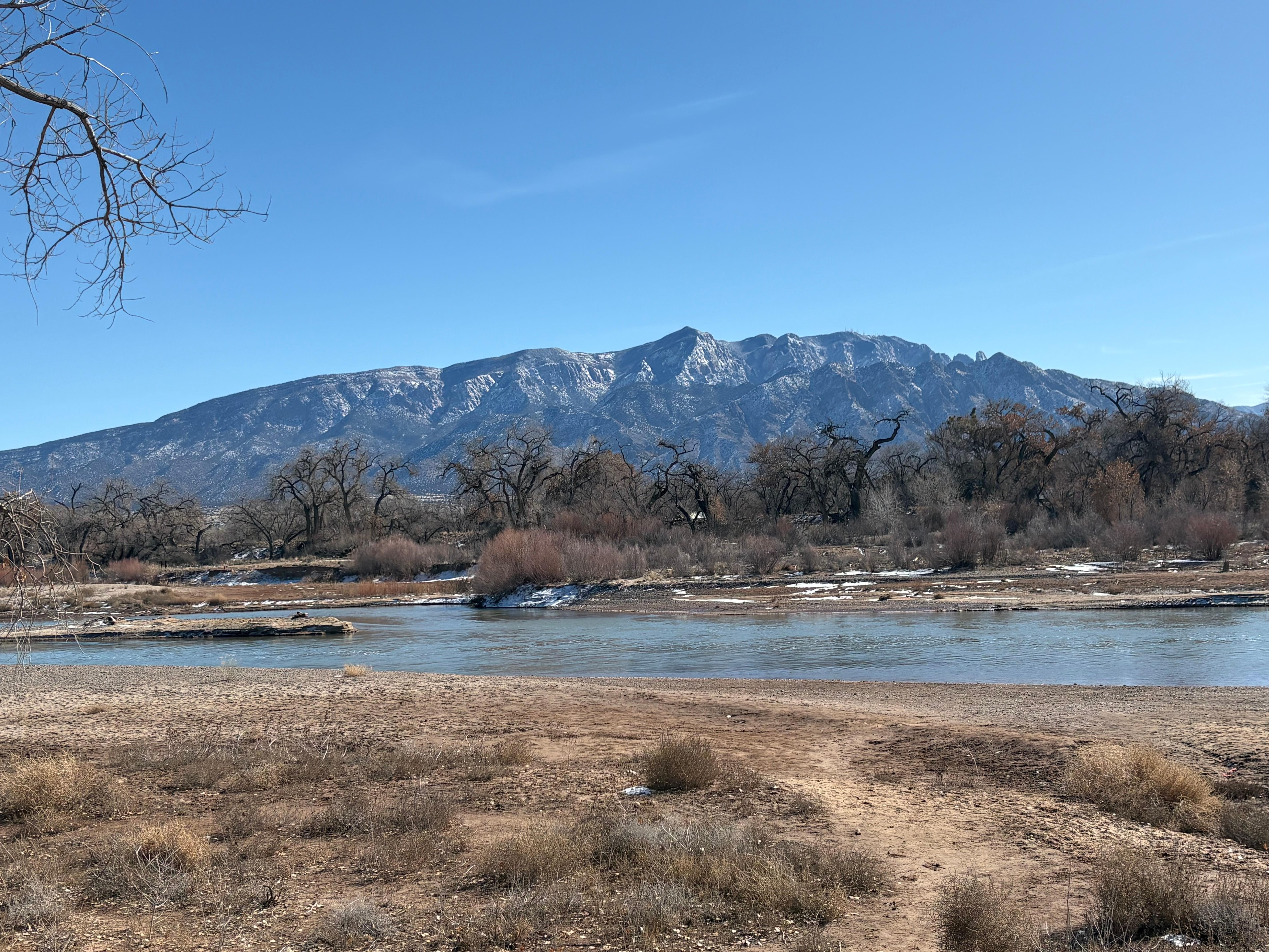 Beautiful Sandia mountains 