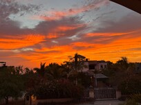 Sunrise from front patio