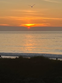 Sunrise from the balcony