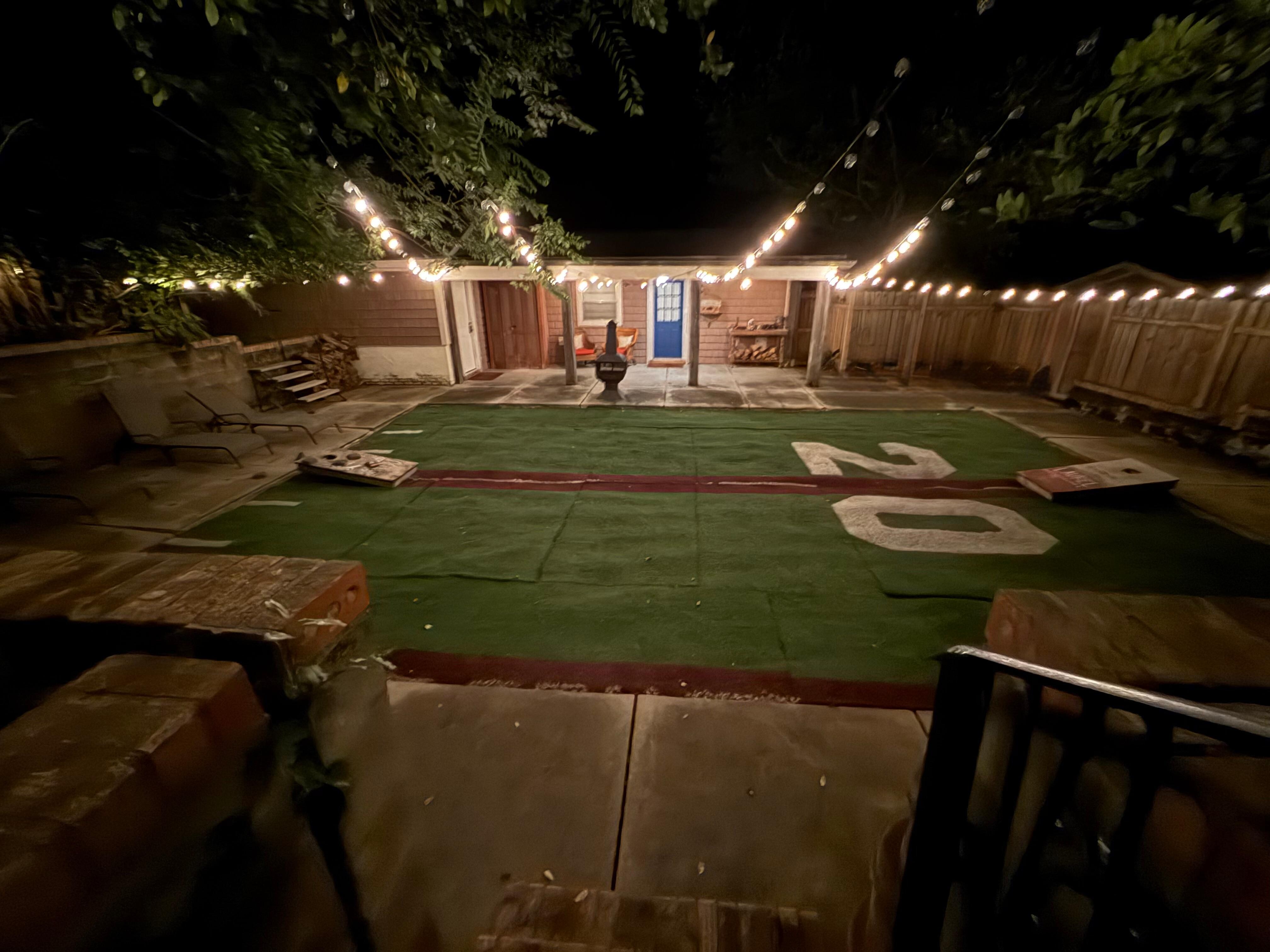Cornhole fun