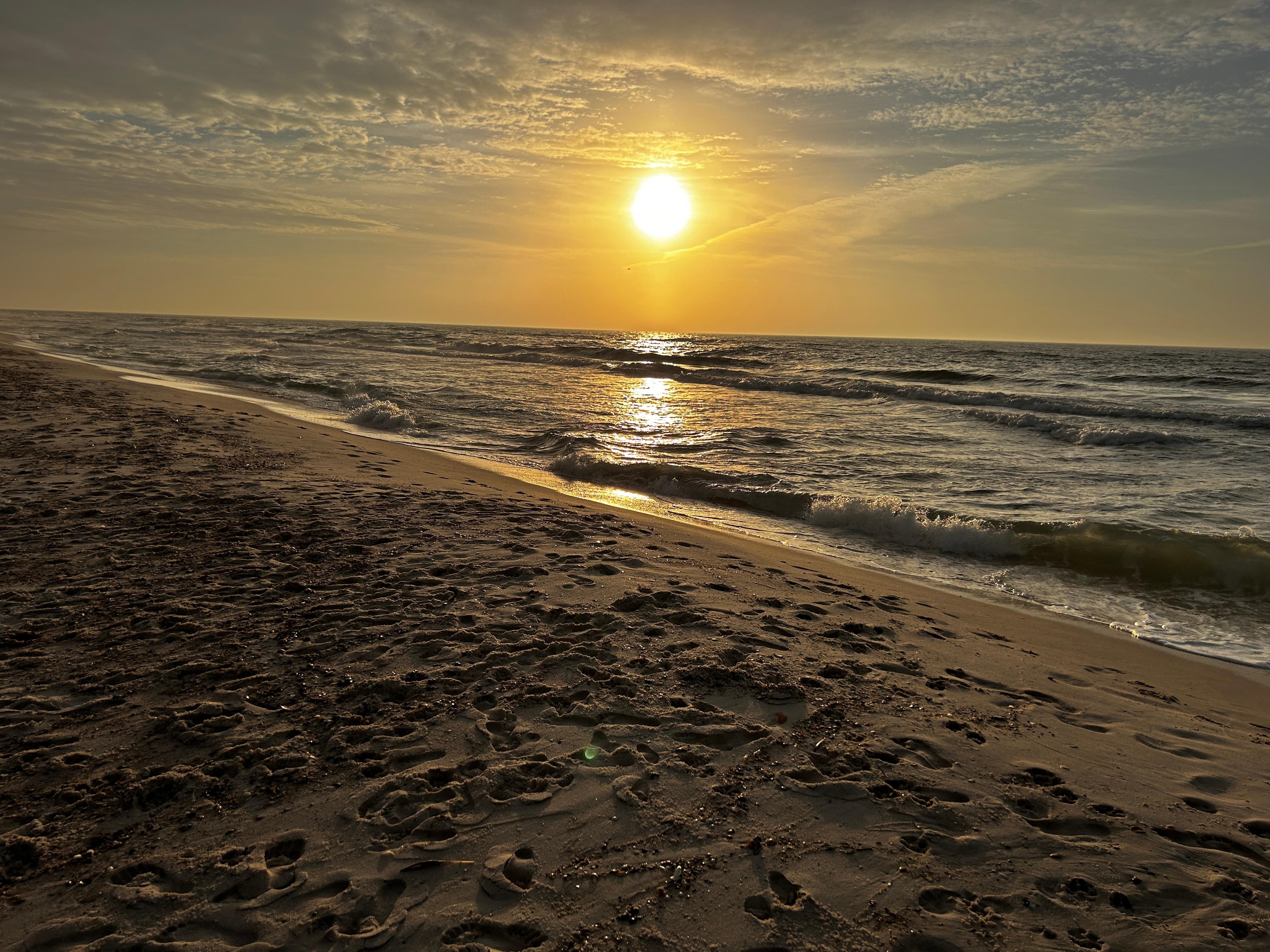 Beautiful January Day on the beach