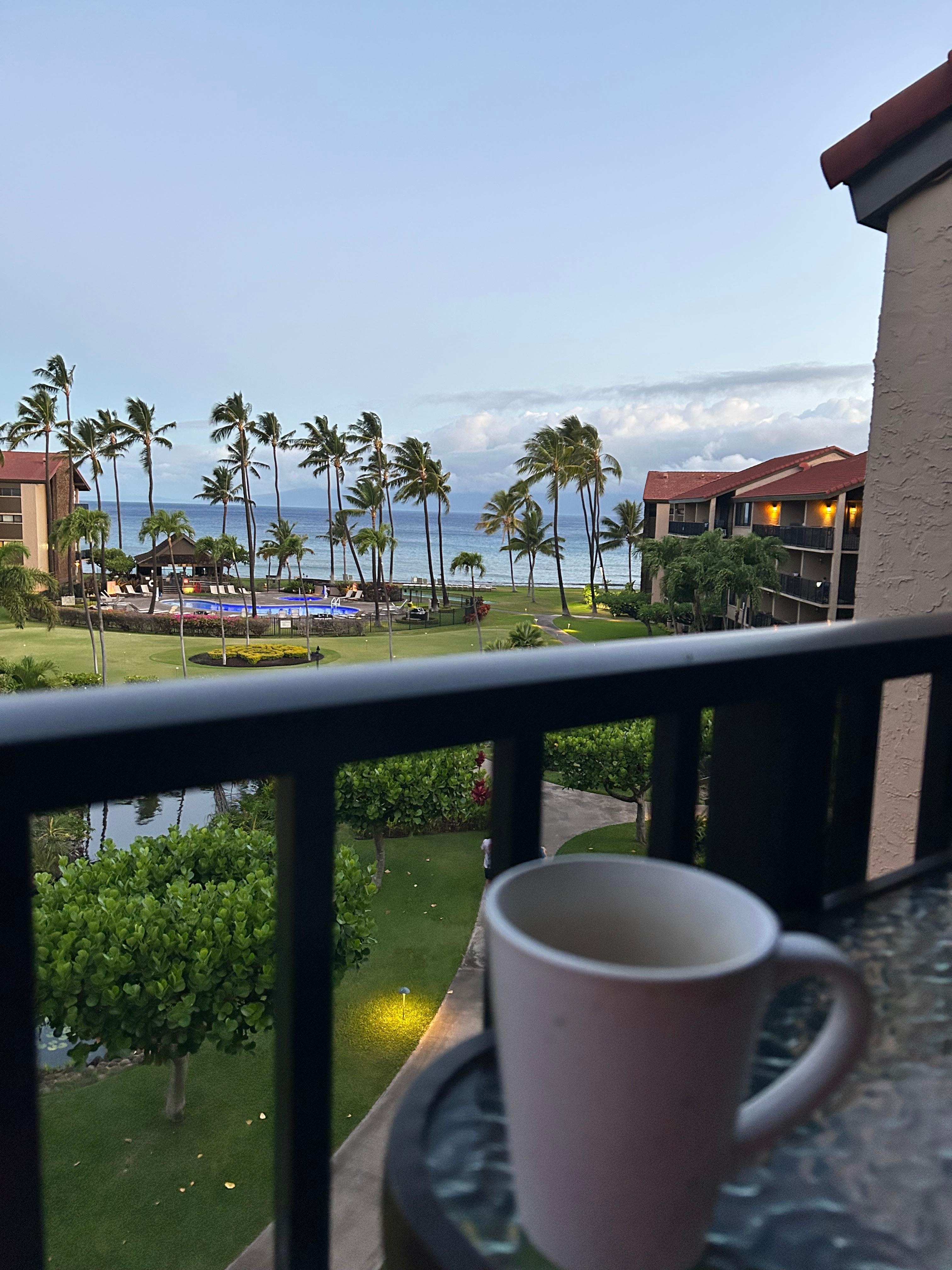 Every morning! Perfect! 