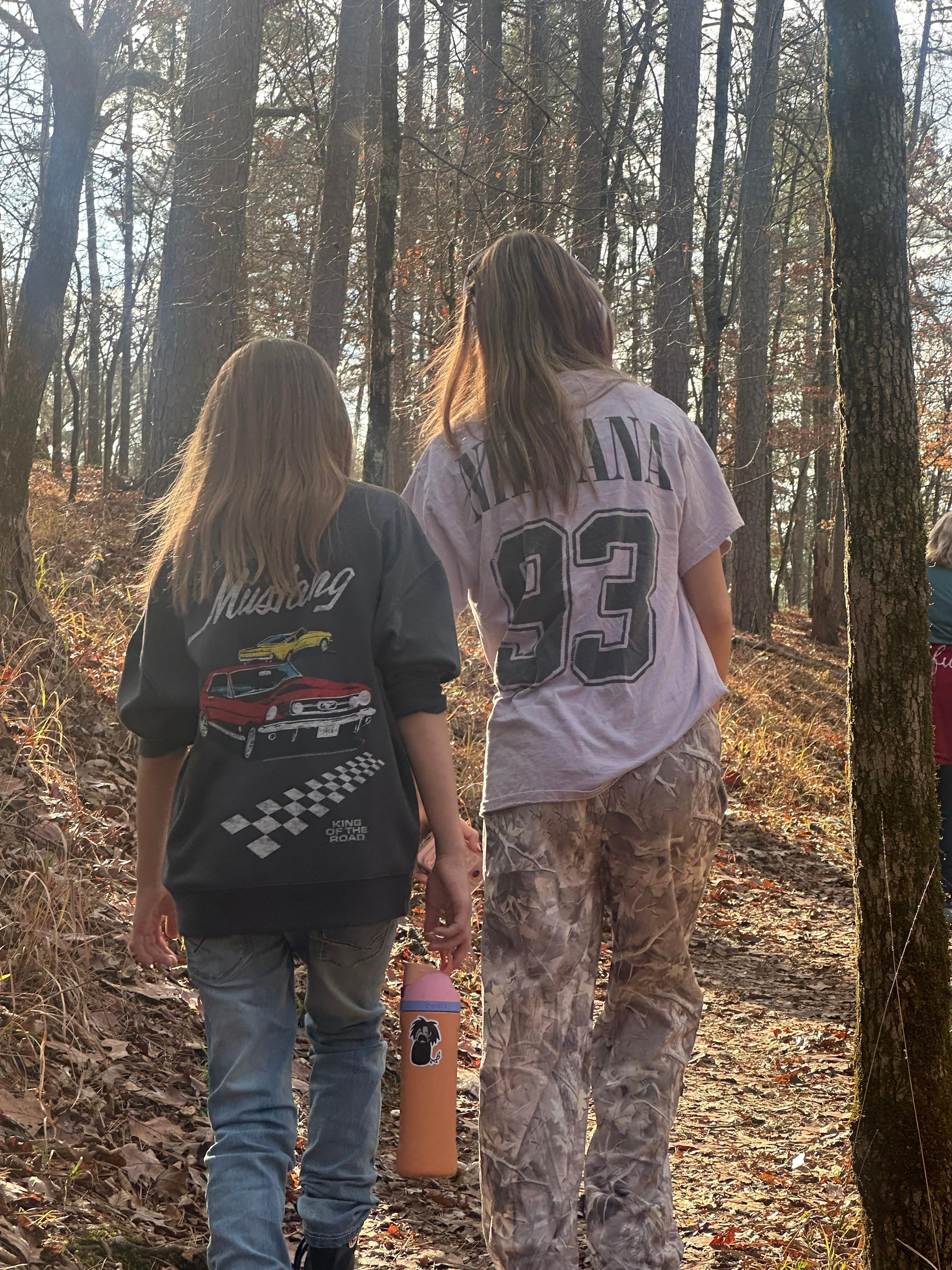 Swings and a playset were a big hit with the kids