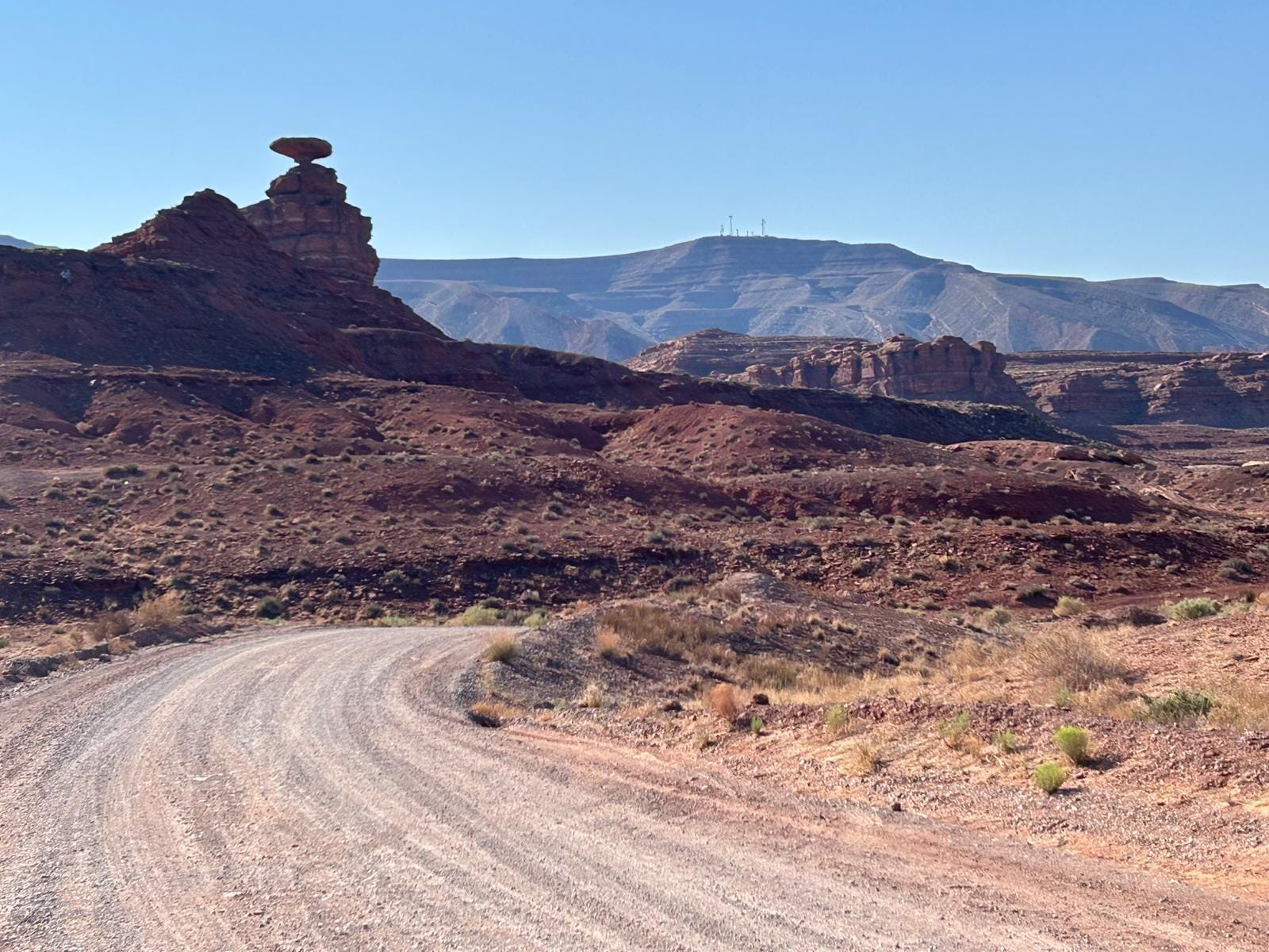 Mexican Hat a short distance from San Juan Inn
