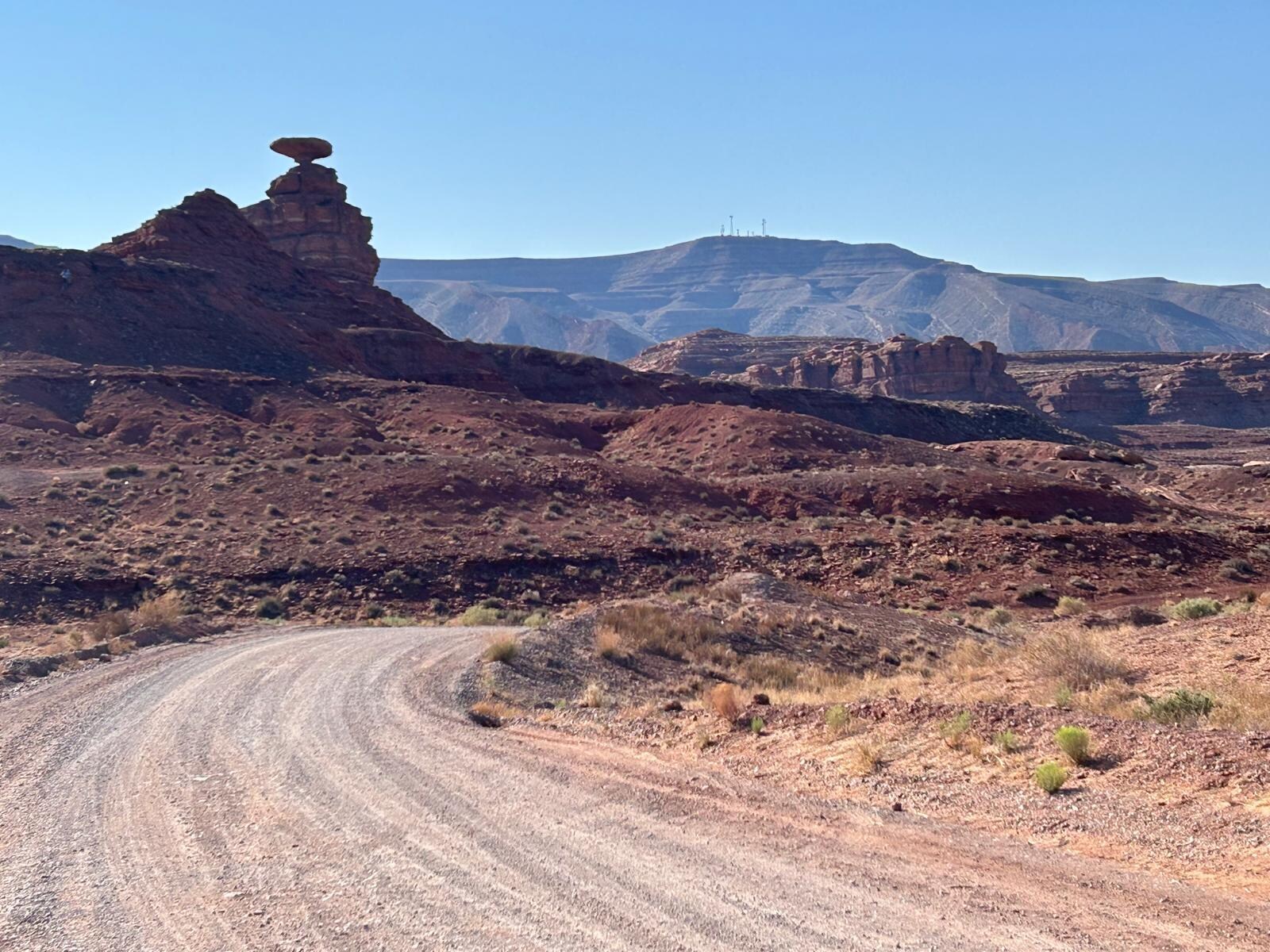 Mexican Hat a short distance from San Juan Inn