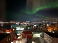 Aurora from Room 701