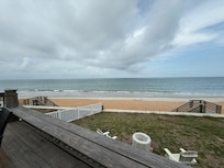 This was the view from the back porch.