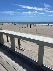 From the front deck.