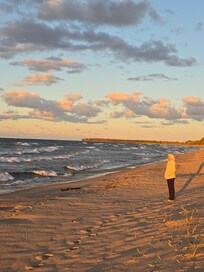 Sunset at the beach