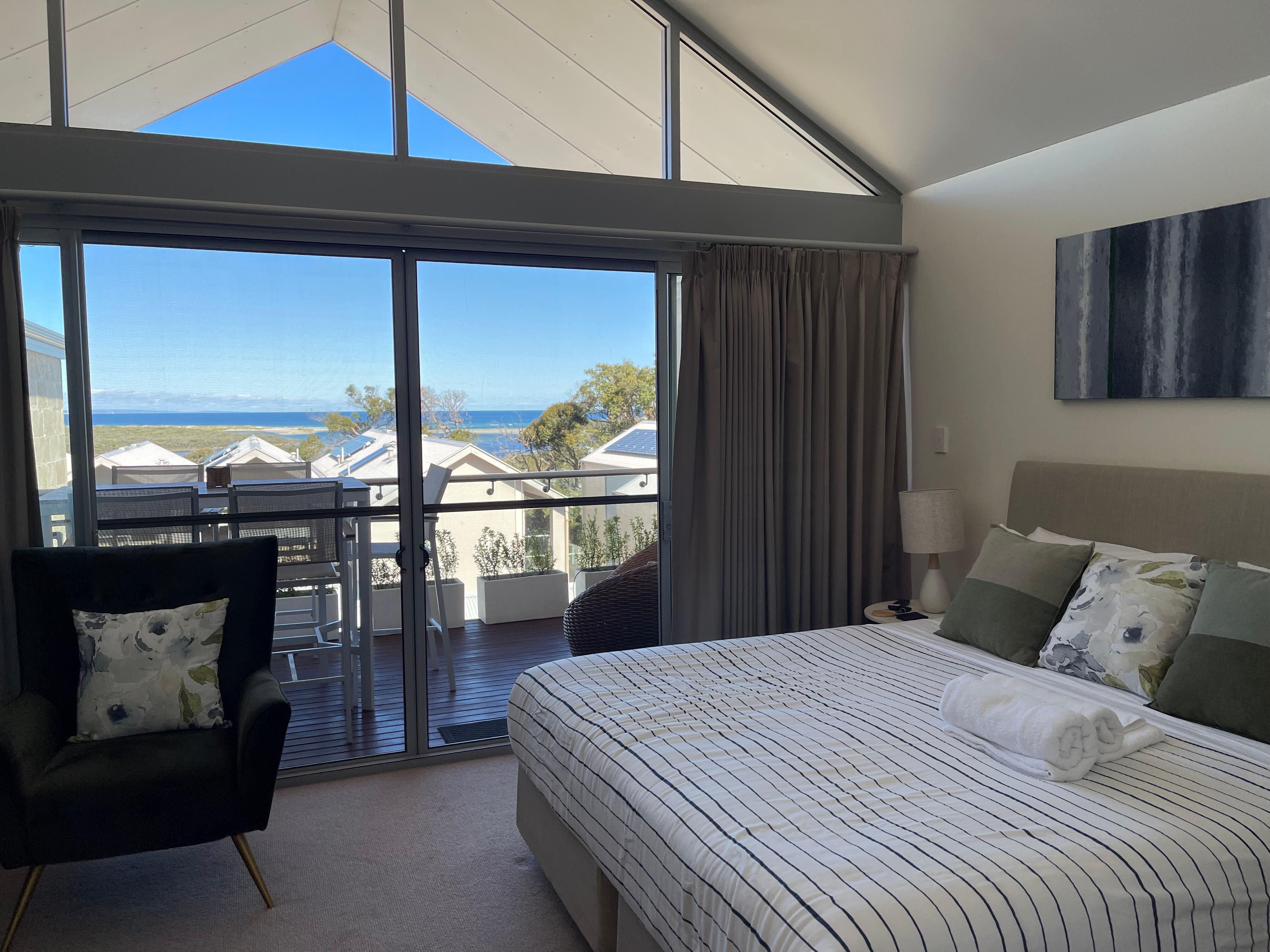 Master bedroom at haven on seine