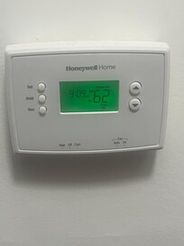 Thermostat setting