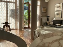 Living room from dining table