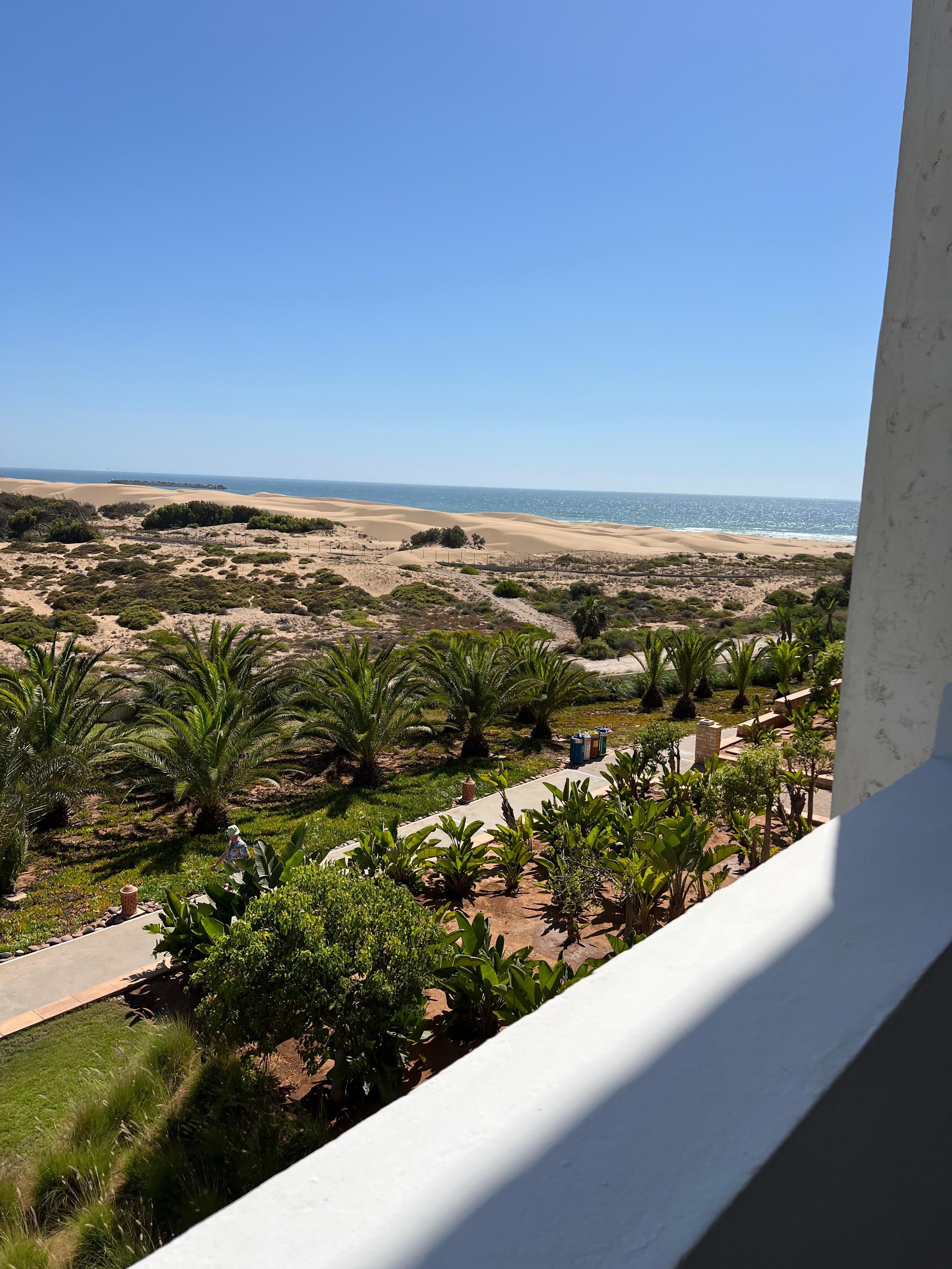 View from balcony