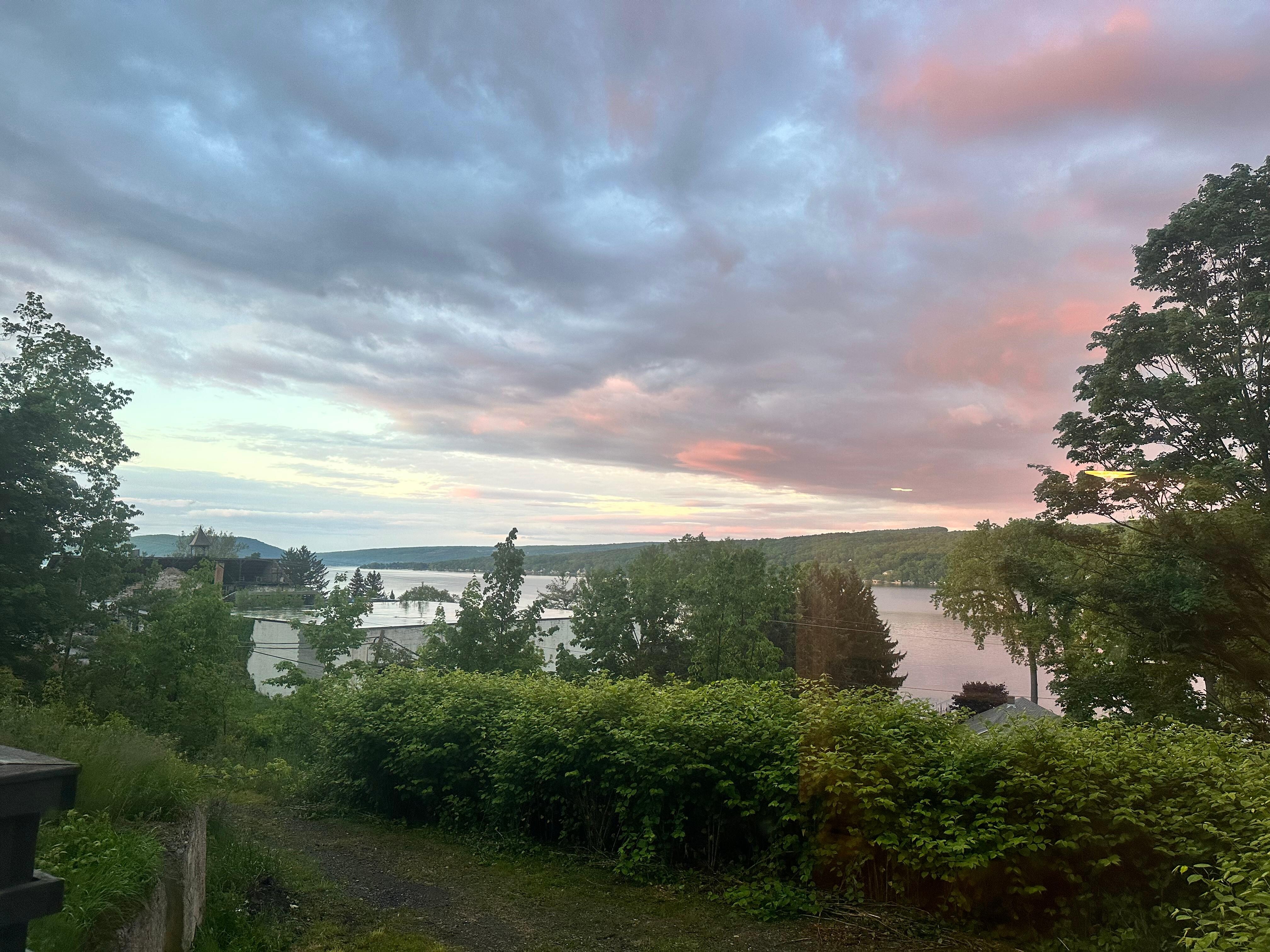 Beautiful sunset May 2025