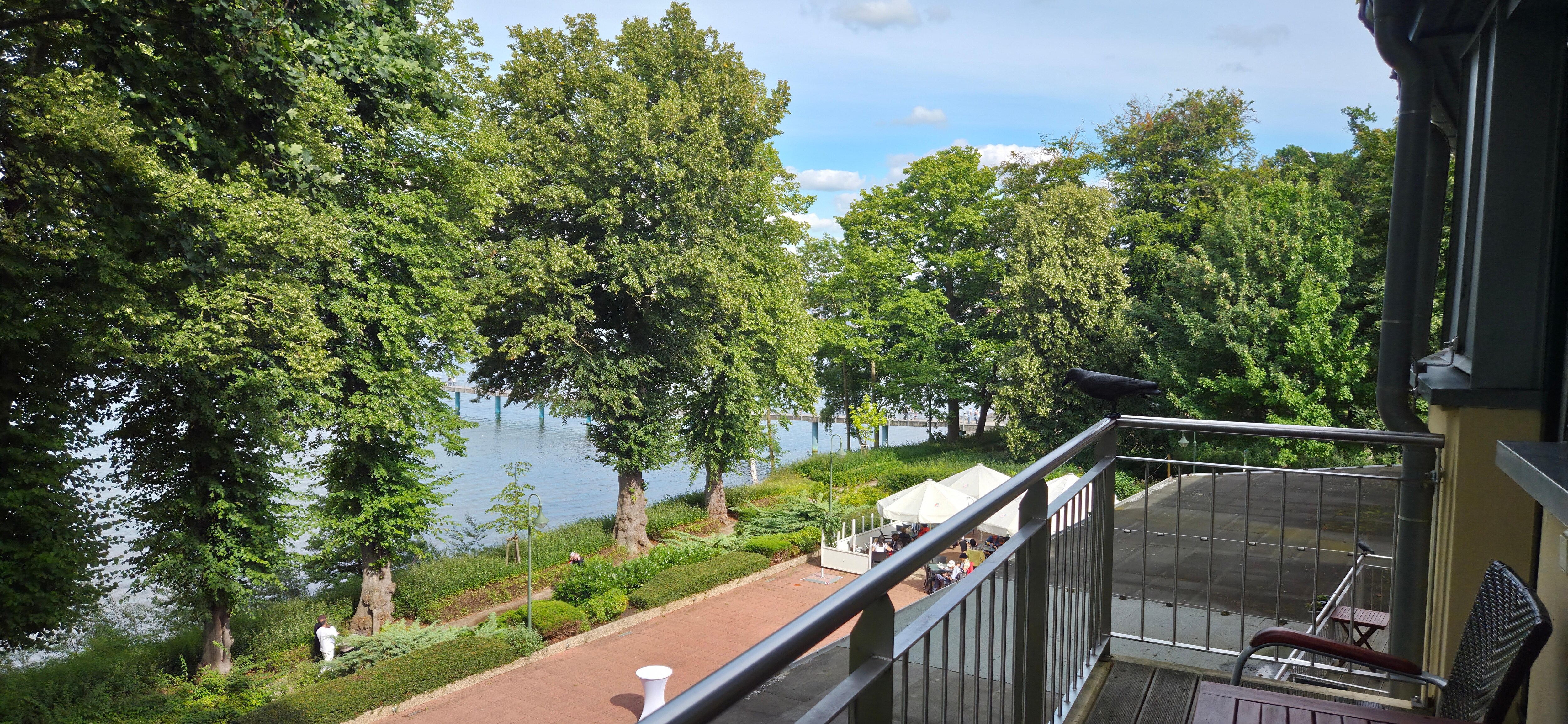 Udsigt fra værelse 417