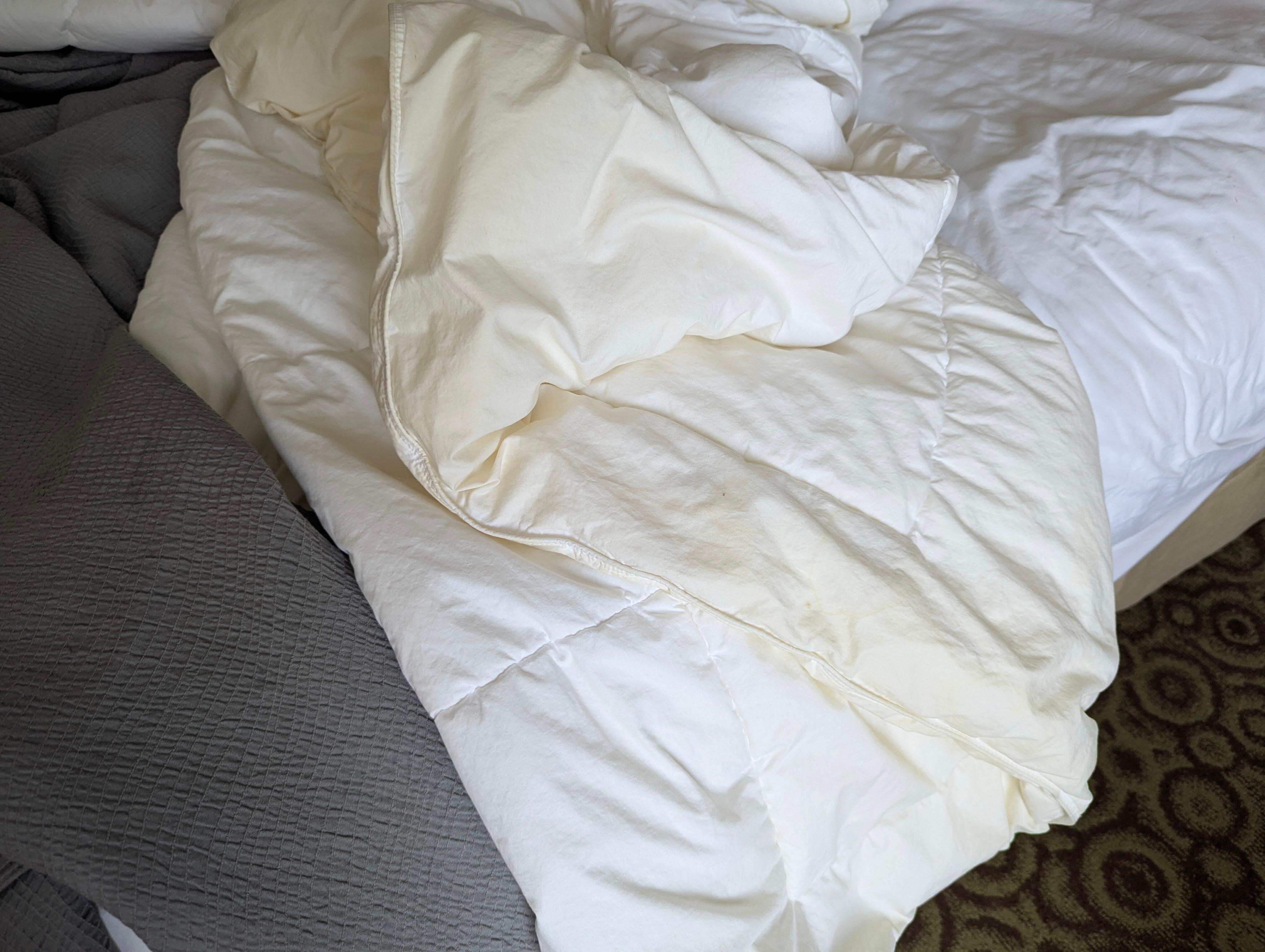 Yellowing edges of the covers
