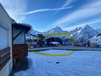 Blick auf den Skilift