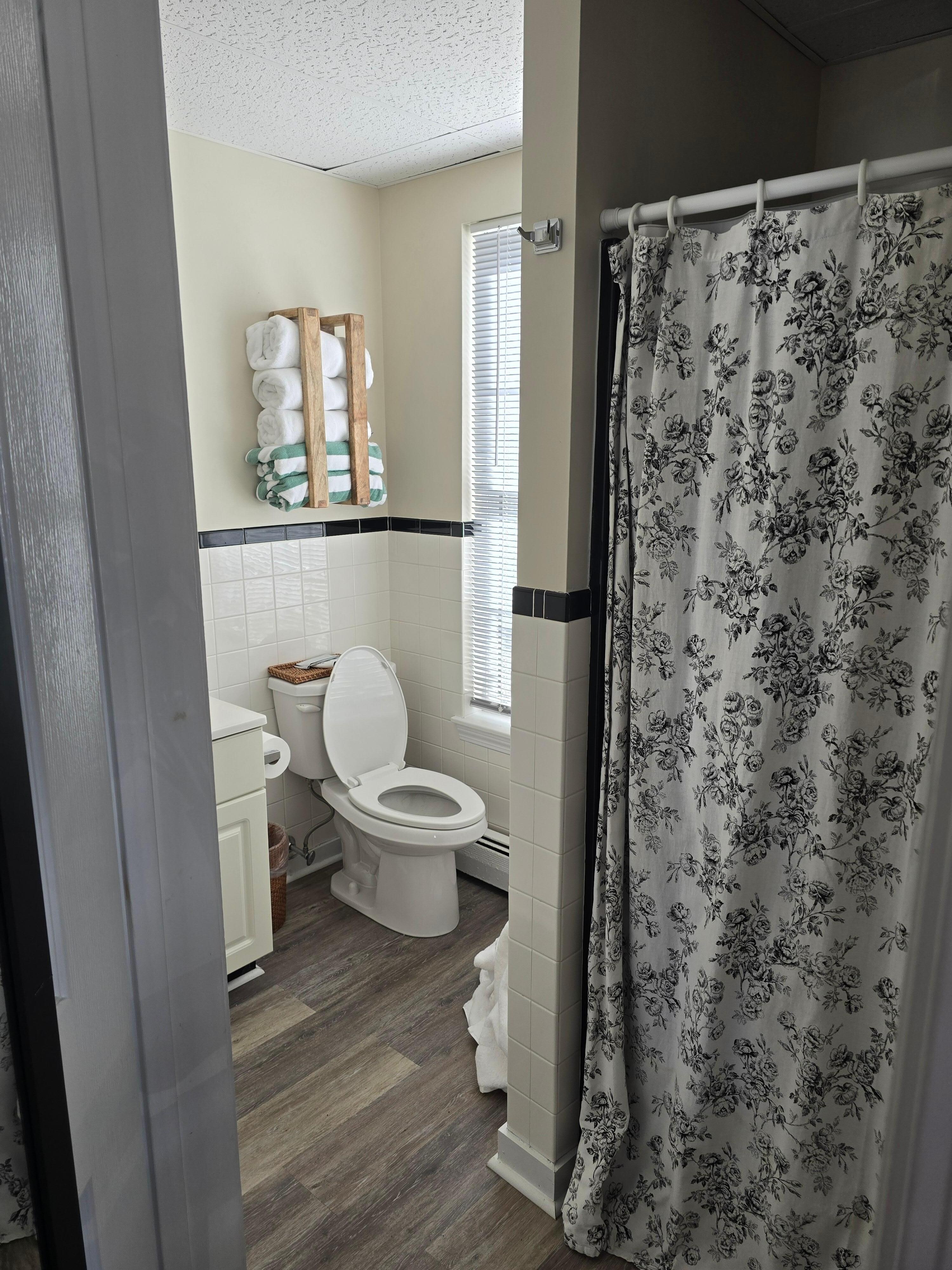 Small but cute bathroom