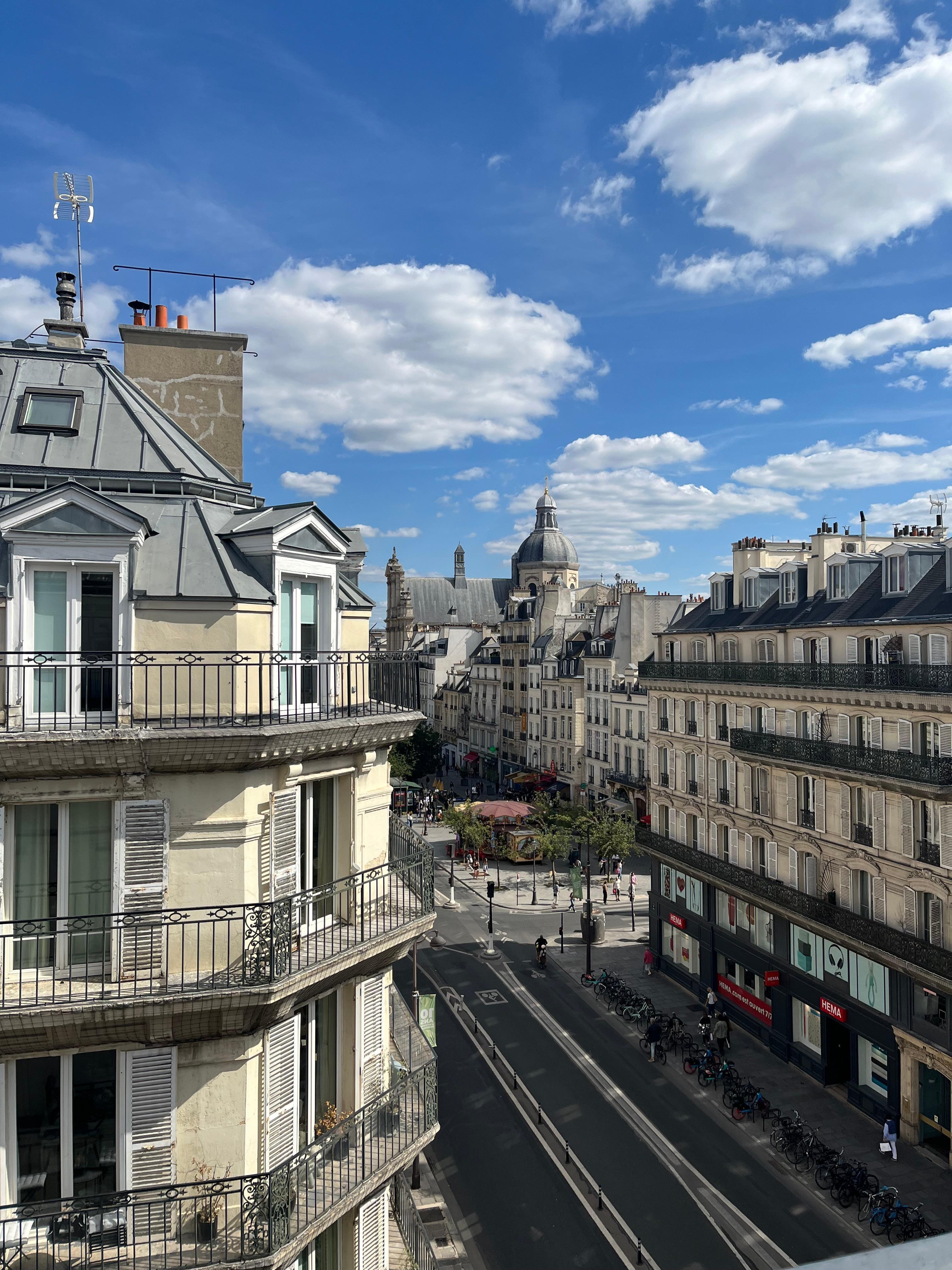 View from the balcony