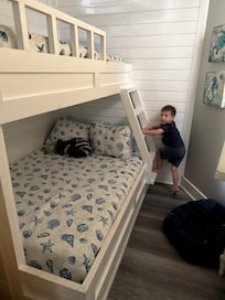 Our son was obsessed with the bunk bed