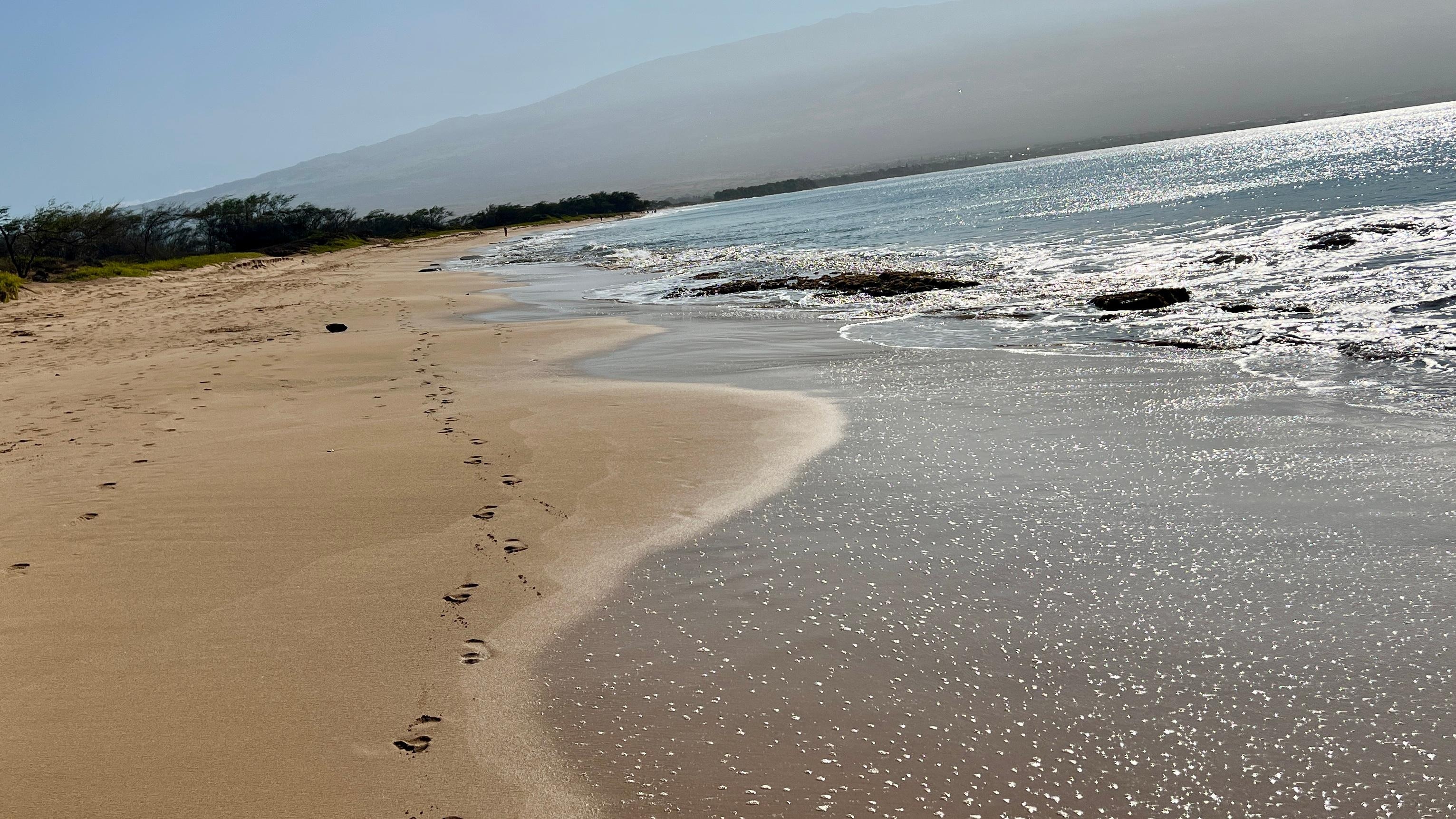 So close to Sugar Beach for our morning walk