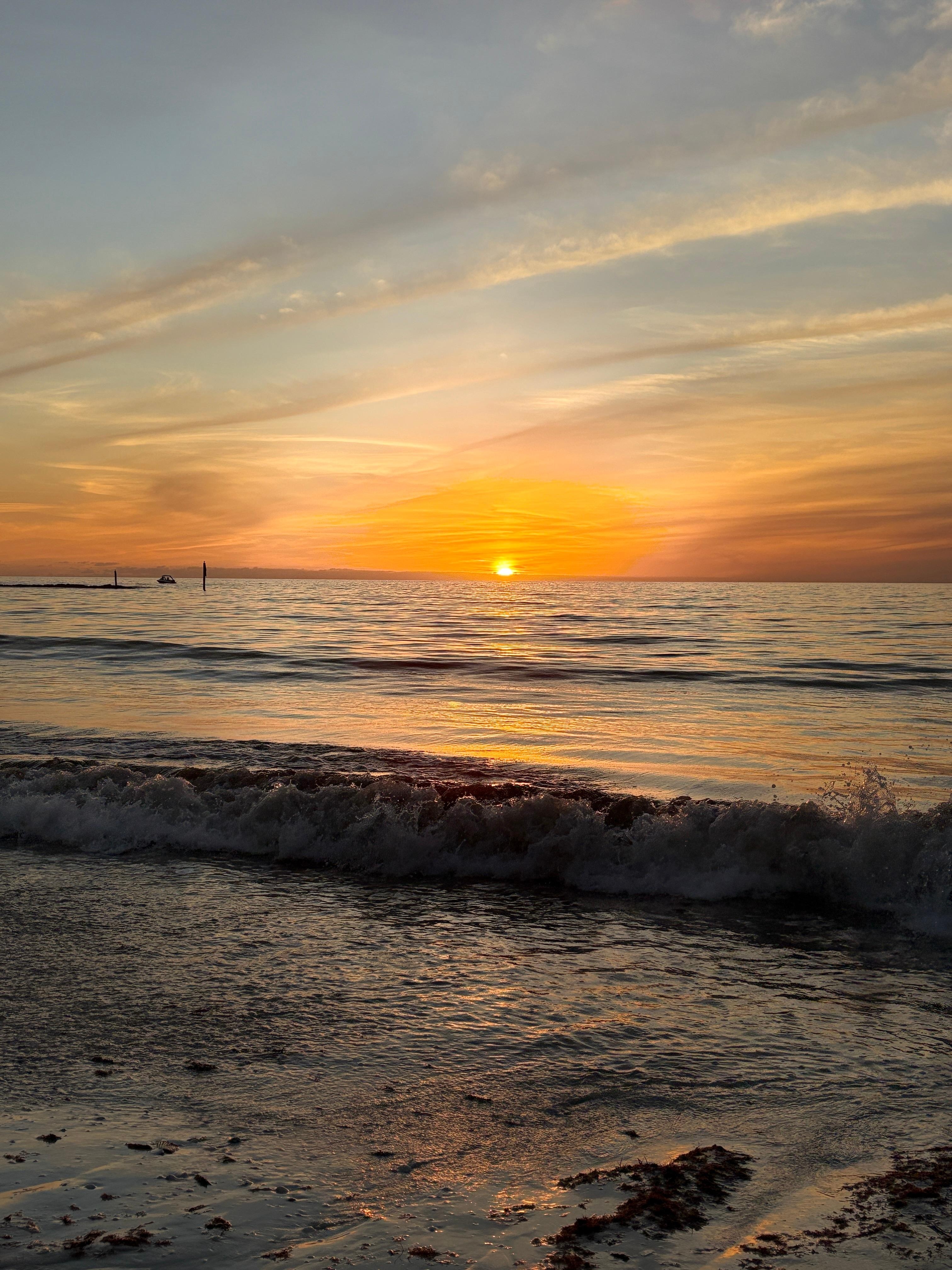 Marco island beach sunset