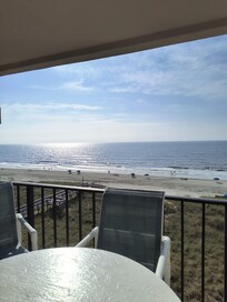 Looking north from the balcony