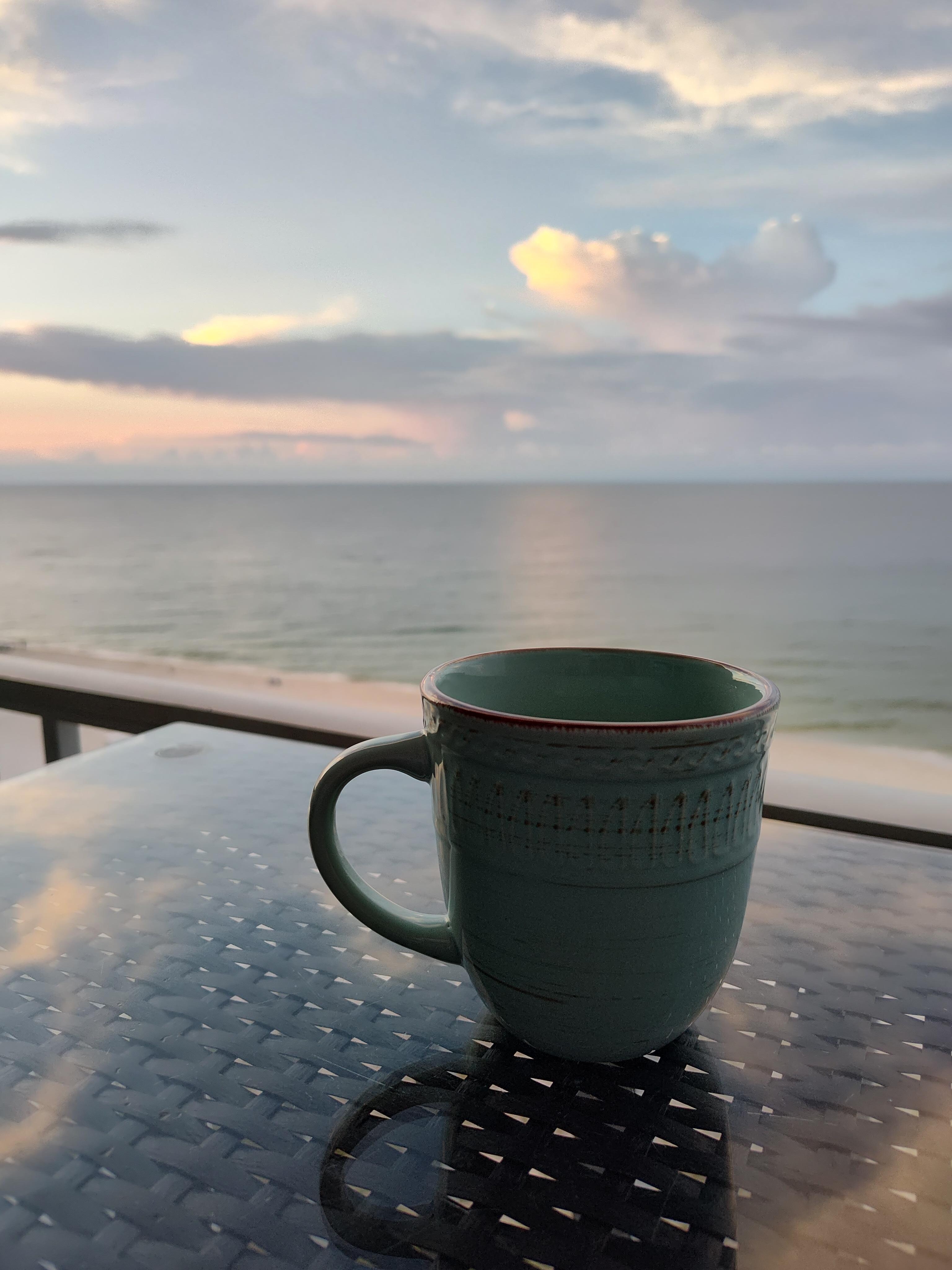 Wonderful view with my coffee