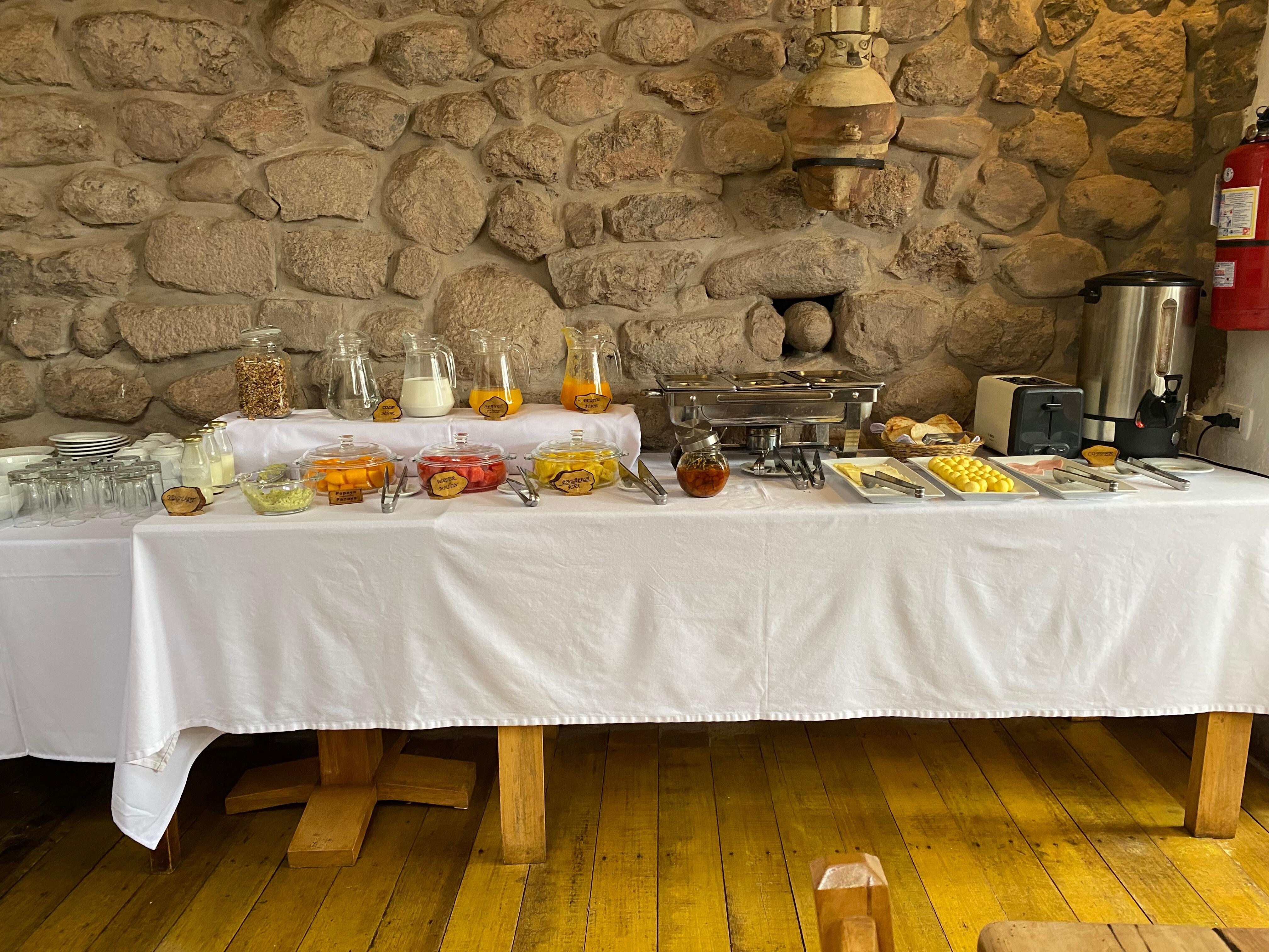 Breakfast area 