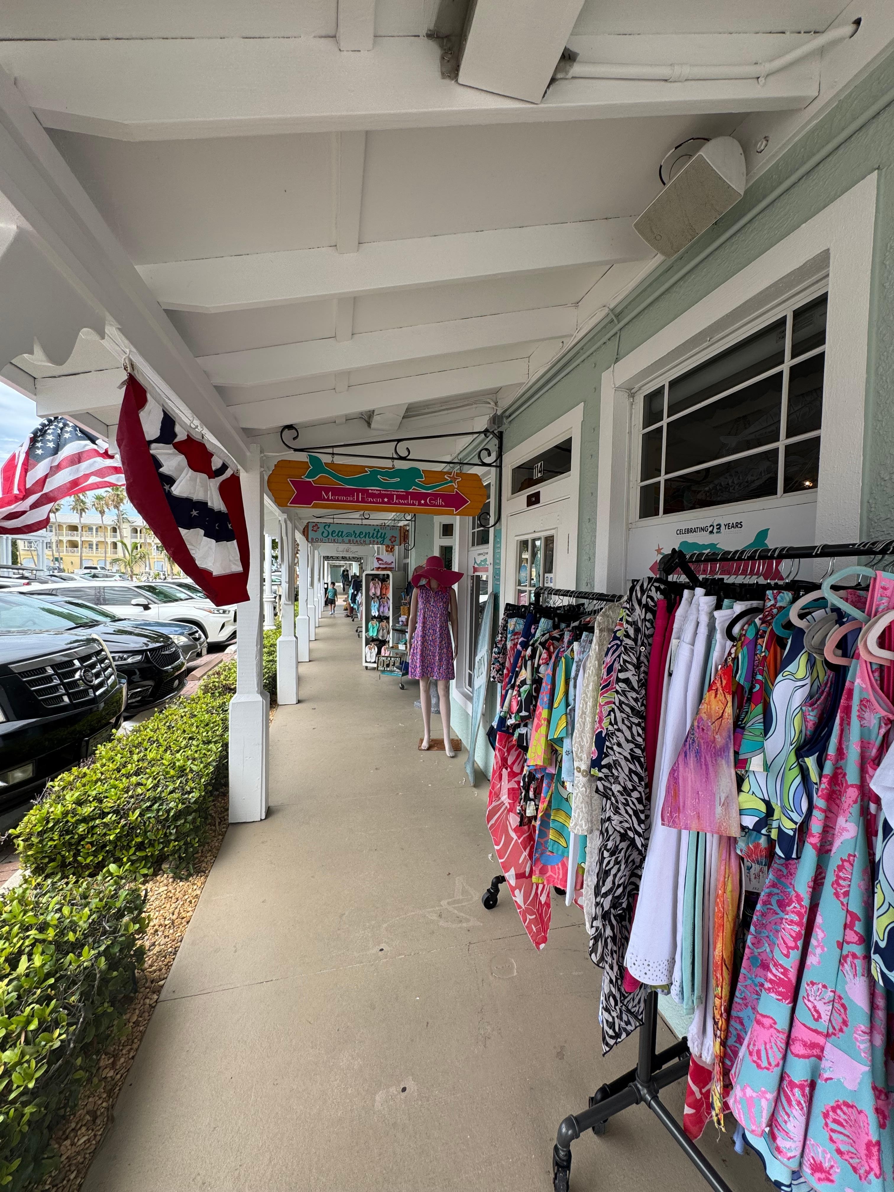 Cute shops around the corner