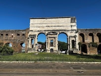 The porta maggiore which you can see from the doorstep