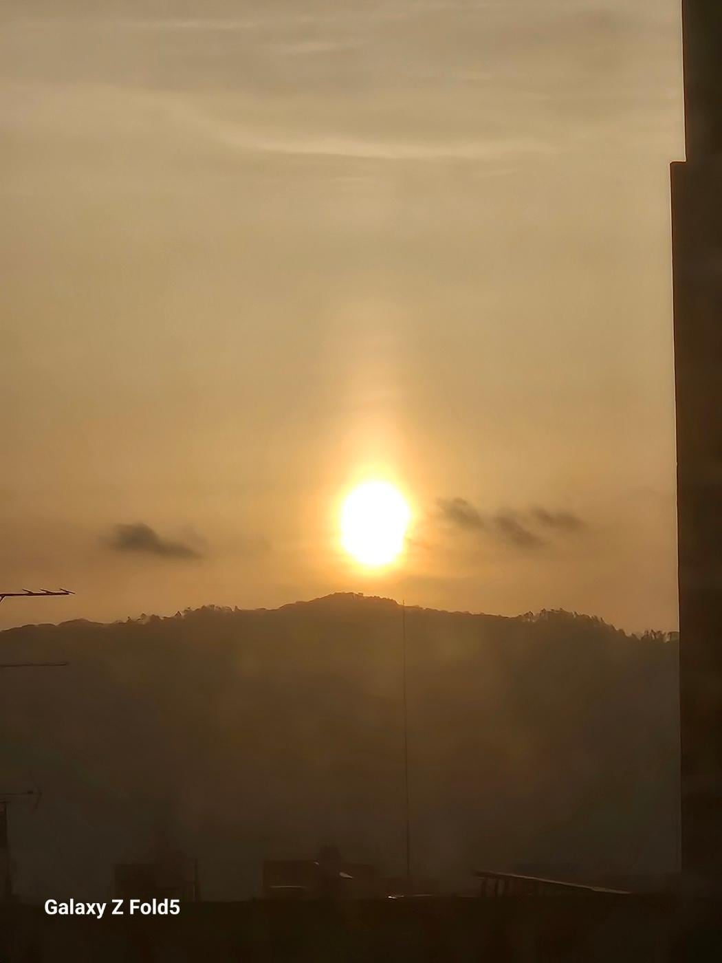 Sunrise taked in Hedistar Hotel