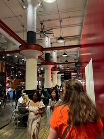 Ponce City Market is just two blocks from the cottage.