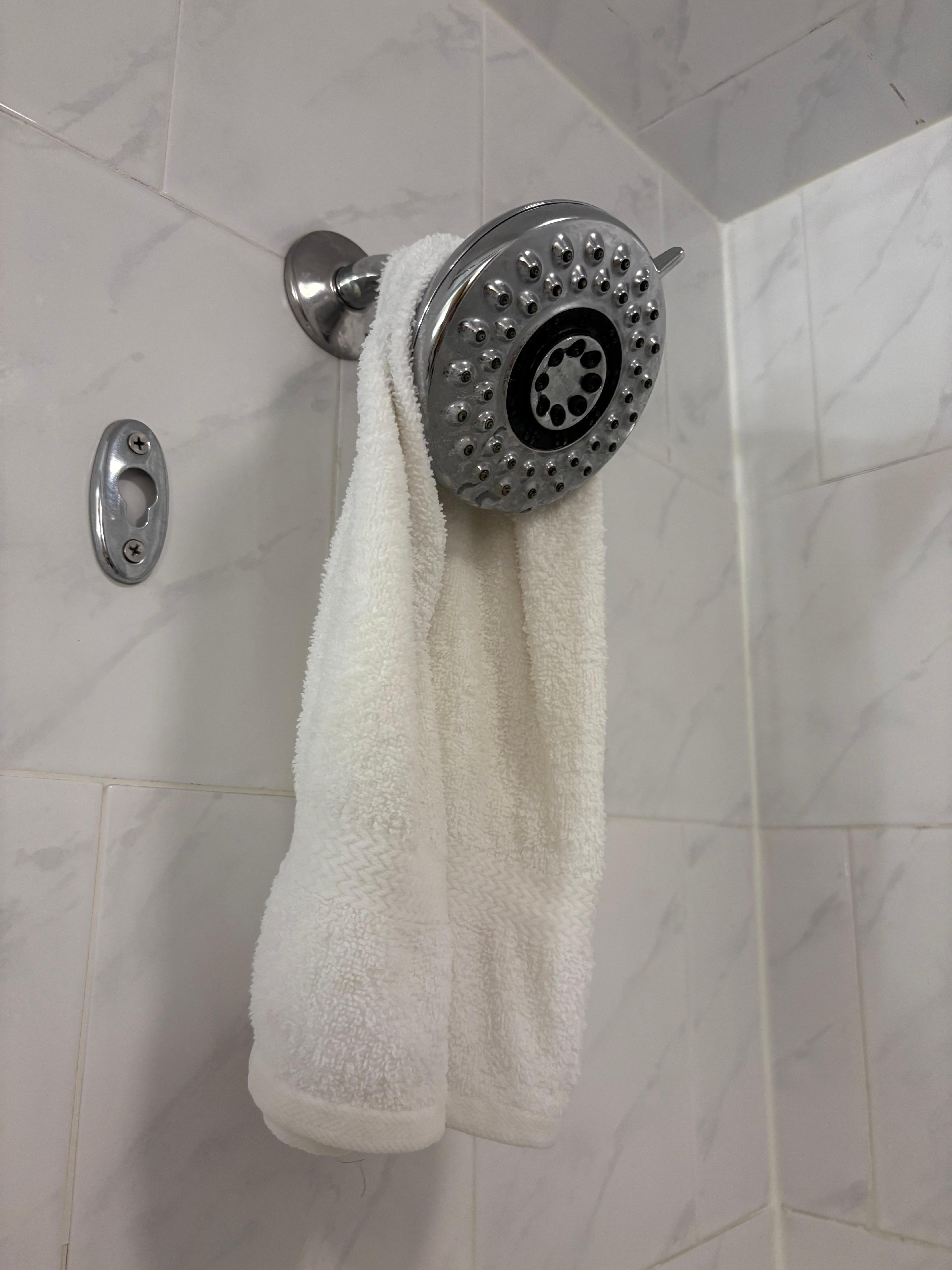 Broken showerhead
